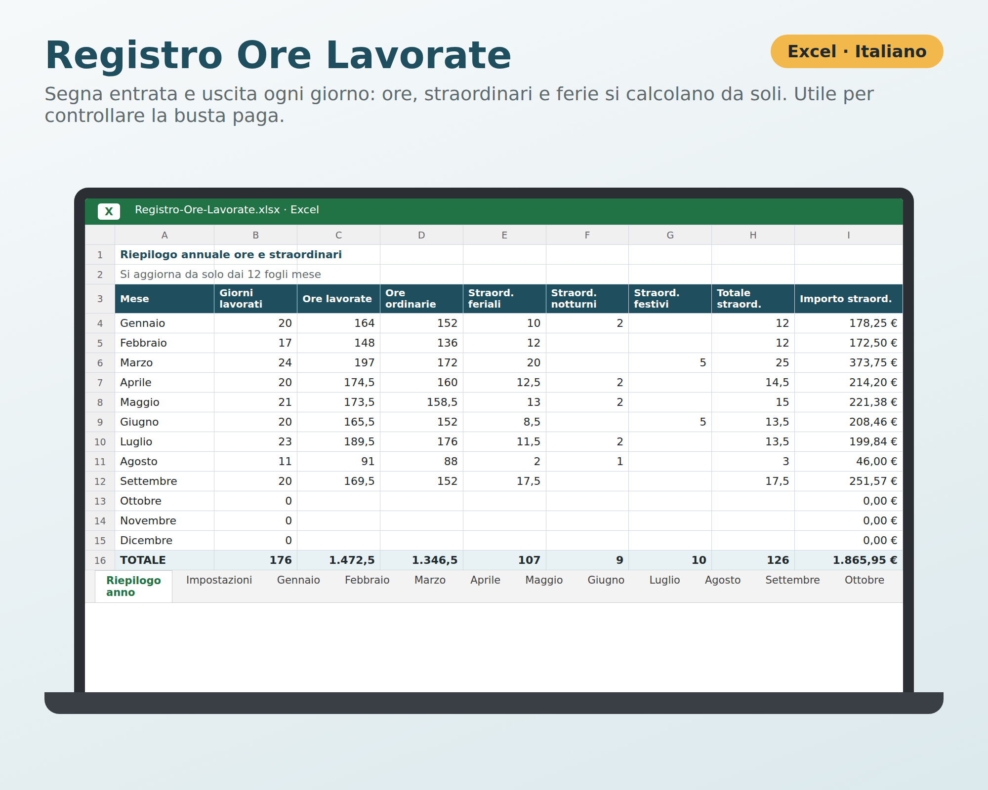 Registro Ore Lavorate